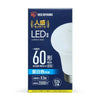 【アイリスオーヤマ　照明　LED電球】　LED電球 人感センサー付 E26 60形相当 昼白色（25000時間）