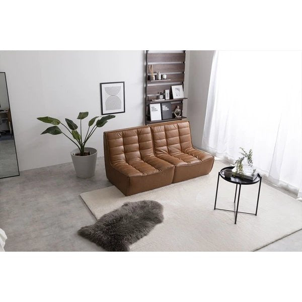 【2点セット】Hank PVCレザーソファ ★INA mondiale store