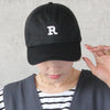 ロゴ 刺繍 キャップ 帽子 日焼け対策 服飾雑貨 Rロゴ