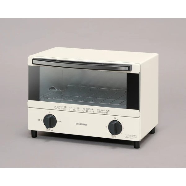 【アイリスオーヤマ　小型調理家電　フライヤー・ トースター】　オーブントースター